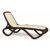 Adjustable Omega Sling Chaise Lounge - Brown Beige NR-40417