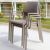 Bora Resin Outdoor Arm Chair Antracite NR-40242-02 #3