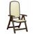 Delta Adjustable Folding Sling Chair Brown Beige NR-40310