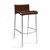 Duca Outdoor Bar Chair Cafe Brown NR-75254