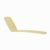 Nardi Replacement Sling for Omega & Alpha Chaise Lounge - Beige NR-40424
