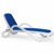 Nardi Replacement Sling for Omega & Alpha Chaise Lounge - Blue NR-40424-112 #3