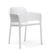 Net Contemporary Outdoor Arm Chair White NR-40326