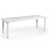 Levante Resin Rectangle Outdoor Extension Dining Table 86 inch NR-47053