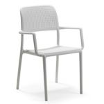 Bora Resin Outdoor Arm Chair White NR-40242