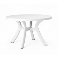 Toscana Round Dining Table 47 inch White NR-40123