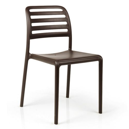 Costa Bistrot Resin Outdoor Chair Cafe Brown NR-40245-05