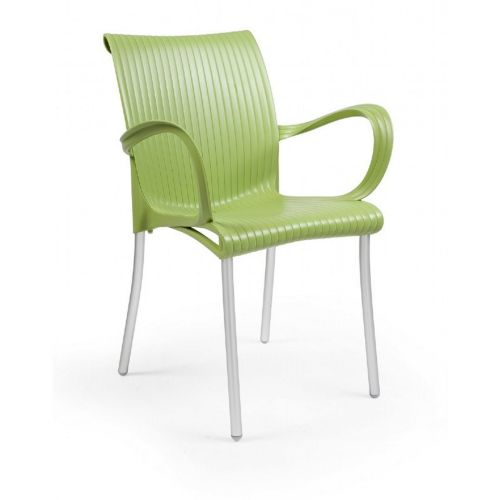 Dama Outdoor Arm Chair Green NR-61550-25