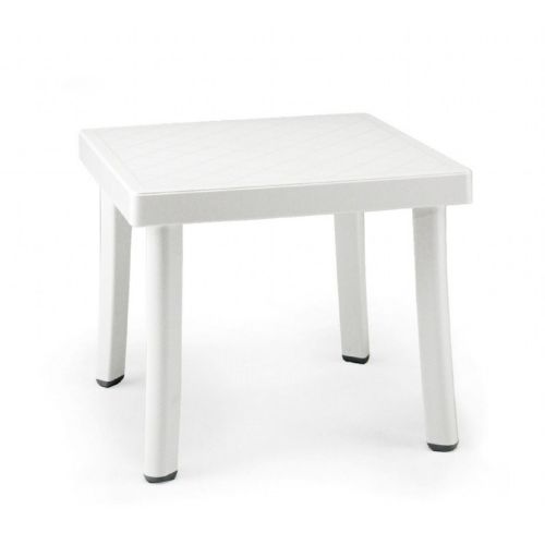 Rodi Square Side Table White NR-40050-00