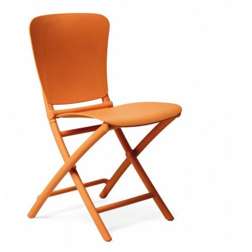 Zac Classic Resin Folding Dining Chair Orange NR-40324-26