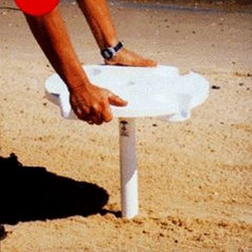 Sand Anchor - Beach Table JSI8001S-SS-WHITE