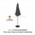 Ravenna Patio Umbrella Cover CAX-55-159-015101-EC #2