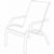Terrazzo Patio High Back Chair Cover CAX-58932 #2