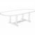 Terrazzo Rectangular Patio Table Cover 72 inch CAX-58242 #2