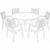 Veranda Patio Medium Round Table and Chair Set Cover 70"D CAX-78922 #2