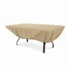 Terrazzo Rectangular Patio Table Cover 72 inch CAX-58242