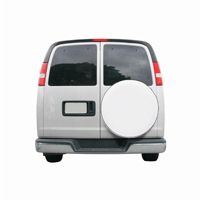 Custom Fit Spare Tire Cover 22 inch White CAX-75100