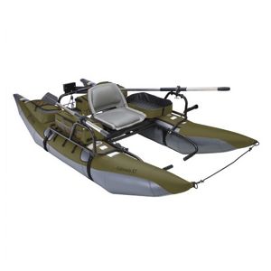 Colorado XT Inflatable Pontoon Fishing Boat Sage/Gray CAX-69770