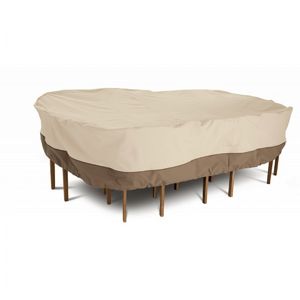 Veranda Rectangle Patio Large Table and Chair Set Cover 108"L CAX-70932