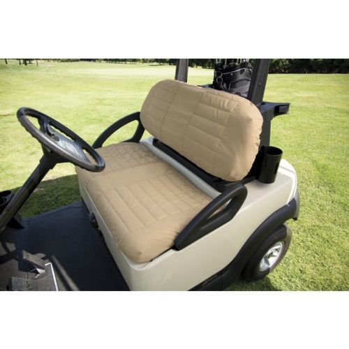 Golf Car Padded Seat Cover Sand CAX-72612