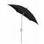 FiberBuilt 7.5ft Hexagon Black Patio Tilt Umbrella with White Frame FB7HCRW-T