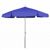 FiberBuilt 7.5ft Hexagon Pacific Blue Garden Tilt Umbrella with Bright Aluminum Frame FB7GCRA-T