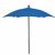 FiberBuilt 7.5ft Hexagon Pacific Blue Patio Umbrella with Champagne Bronze Frame FB7HPUCB