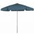 FiberBuilt 7.5ft Hexagon Teal Garden Umbrella with Bright Aluminum Frame FB7GPUA