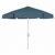 FiberBuilt 7.5ft Hexagon Teal Garden Umbrella with White Frame FB7GCRW