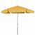 FiberBuilt 7.5ft Hexagon Yellow Garden Tilt Umbrella with Bright Aluminum Frame FB7GCRA-T