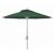 FiberBuilt 7.5ft Octagon Forest Green Market Umbrella with White Frame FB7MCRW