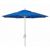 FiberBuilt 7.5ft Octagon Pacific Blue Market Umbrella with White Frame FB7MCRW