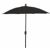 FiberBuilt 9ft Octagon Black Patio Umbrella with Champagne Bronze Frame FB9HCRCB