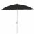 FiberBuilt 9ft Octagon Black Patio Umbrella with White Frame FB9HCRW