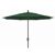 FiberBuilt 9ft Octagon Forest Green Market Umbrella with Champagne Bronze Frame FB9MCRCB