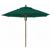 FiberBuilt 9ft Octagon Forest Green Market Umbrella with Champagne Bronze Frame FB9MPPCB
