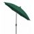 FiberBuilt 9ft Octagon Forest Green Patio Tilt Umbrella with Champagne Bronze Frame FB9HCRCB-T