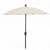 FiberBuilt 9ft Octagon Natural Patio Umbrella with Champagne Bronze Frame FB9HCRCB