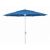 FiberBuilt 9ft Octagon Pacific Blue Market Tilt Umbrella with White Frame FB9MCRW-T-8602 #2
