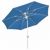 FiberBuilt 9ft Octagon Pacific Blue Market Tilt Umbrella with White Frame FB9MCRW-T