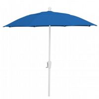 FiberBuilt 9ft Octagon Pacific Blue Patio Umbrella with White Frame FB9HCRW