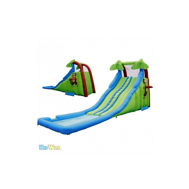 Tropical Wave Inflatable Water Slide KWTRPMH03SR CozyDays