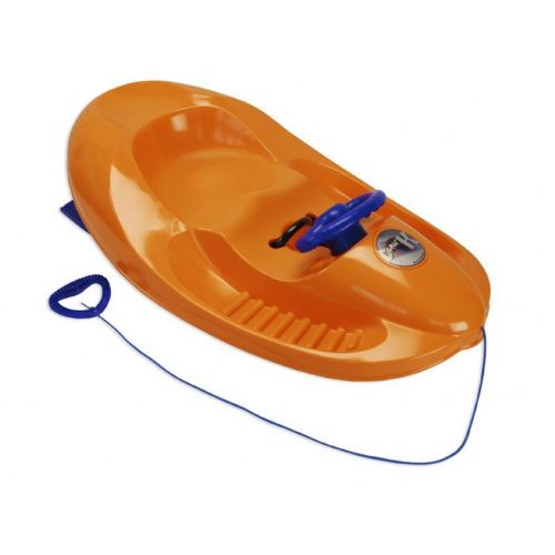 Snow Car Plastic Snow Sled Orange ES100-04