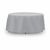 48" - 54" Round Outdoor Patio Table Cover - Gray PC1154-GR #2