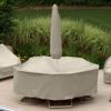 72" to 76" Table 6 Chairs Patio Set Cover w/Umbrella Hole PC1156