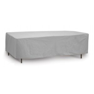 60" - 66" Oval or Rectangular Outdoor Patio Table Cover - Gray PC1152-GR