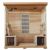 Cedar Klondike 4 Person FAR Infrared Sauna with Carbon Heaters SA1318 #2