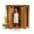 Hemlock Sante Fe 3 Person FAR Infrared Corner Sauna with Carbon Heaters SA2412DX #3