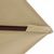 Santorini II Cantilever Umbrella (10' Square) - Sunbrella Acrylic Antique Beige NU6045 #6