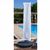 Santorini II Cantilever Umbrella (10' Square) - Sunbrella Acrylic Stone NU6055 #3
